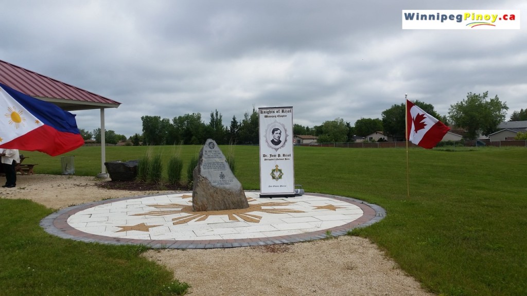 Jose Rizal Park in Winnipeg, Manitoba, Canada